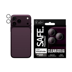 SAFE. by PanzerGlass iPhone 18 Pro/Pro Max Hoops Transparent Camera Lens Protector