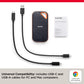 محرك أقراص SSD محمول من SanDisk Extreme PRO بسعة 2 تيرابايت