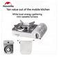 Naturehike Mini Cassette Stove - Salt White