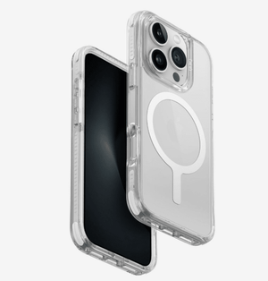 Uniq Hybrid iPhone 16 Pro 2024 6.3 Magclick Charging Combat Luminous - Lume White