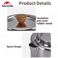 Naturehike 3 in 1 stainless steel pot set pot set - Stainless Steel