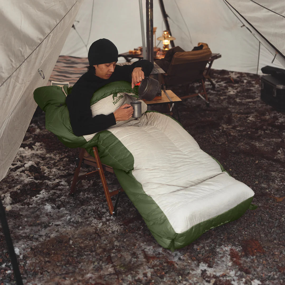 Naturehike Snow Melt Down Sleeping Bag (XR750)- Green