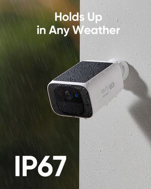 Eufy S220 Solar SoloCam 2K Wi-Fi -White