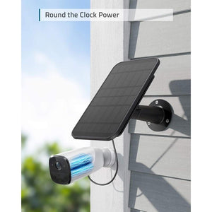 Eufy Solar Panel Charger For EufyCams -Black