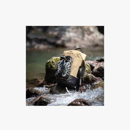 Naturehike TB03-Shimmer-TPU Wet and Dry Separation Waterproof Bag (without shoes) 20L - Khaki