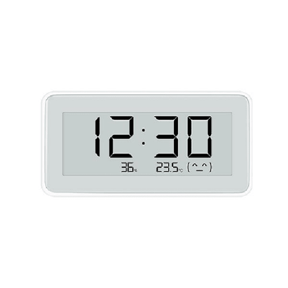 Xiaomi Mi Temperature and Humidity Monitor Pro & Clock - White