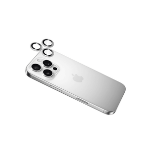 Torrii Bodyglass Aluminium Camera Lens Protector Ring For iPhone 16 Pro / iPhone 16 Pro Max - Silver