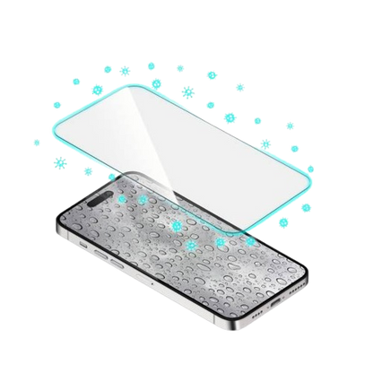 واقي شاشة Torrii Bodyglass بطبقة مضادة للبكتيريا لهاتف Iphone 14 Pro Max |6.7 - شفاف