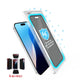 واقي شاشة Torrii Bodyglass من الزجاج المقوى لهاتف iPhone 16 / 15 / 14 Pro بطلاء مضاد للبكتيريا - الخصوصية