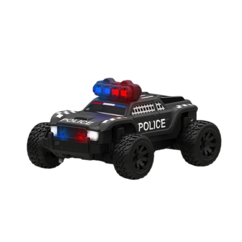 سيارة توربو ريسينج C82 RTR 1/76 2.4G صغيرة تعمل بالتحكم عن بعد وشاحنة شرطة للطرق الوعرة