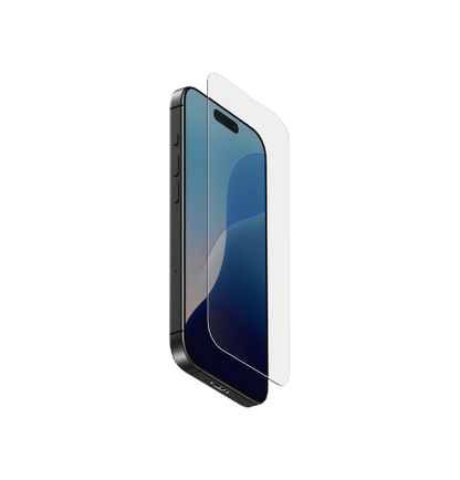 UNIQ OPTIX CLEAR GLASS SCREEN PROTECTOR  for IPHONE 16 PRO |2024| 6.3 - CLEAR
