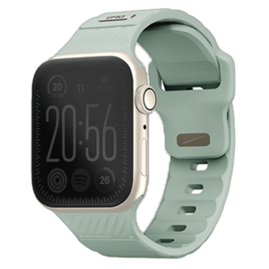 Uniq Stride Fkm Rubber Apple Watch Strap 41/40/38mm - Iceplant Green