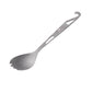 Naturehike Titanium Alloy Outdoor Travel Folding Fork&Spoon - Titanium