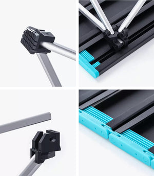 Naturehike FT08 Aluminium alloy folding table (Small) - Rock Black