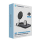 Powerology 3-in-1 Foldable Magnetic Wireless Charger - Black