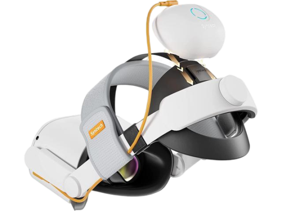 Syntech VR Elite Strap with Battery Pack Compatible with Meta/Oculus Quest 2