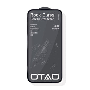 واقي شاشة شفاف من OTAO Rock Glass (غطاء كامل) - iPhone 16 Pro