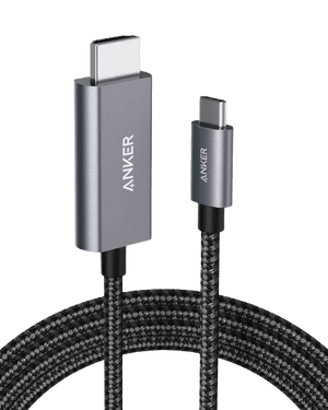 Anker USB-C to HDMI 4K Nylon Cable (1.8m/6ft) -Black