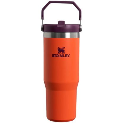 Stanley Ice Flow GO 870ml/30oz Flip Straw Wtr Btl Tigerlily