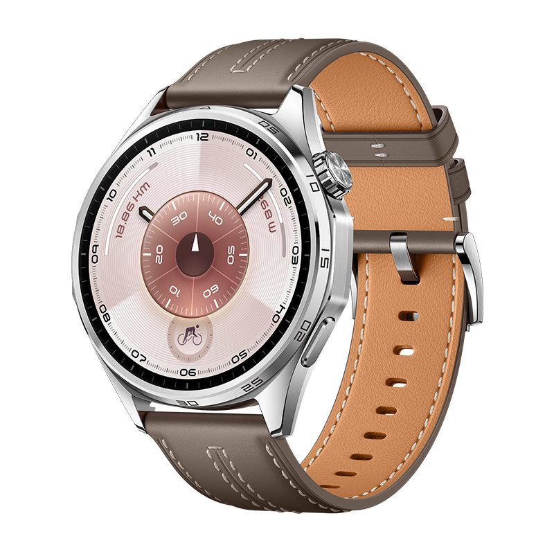 Huawei Watch GT 6 46mm - Grey Composite Leather Strap