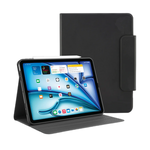 Pipetto iPad Air 11 (2024) / iPad Air 10.9 (2022/2020)  Origami No5 Rotating Folio Case - Black