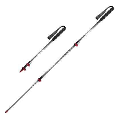 Naturehike ST10 Ultra Light Carbon Fiber Lock Trekking Pole - Blazing Red (54-120CM)