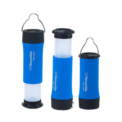 Naturehike Tent camp lamp with three lights - Blue