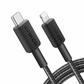 Anker 322 USB-C to Lightning Cable Braided (1.8m/6ft) -Black