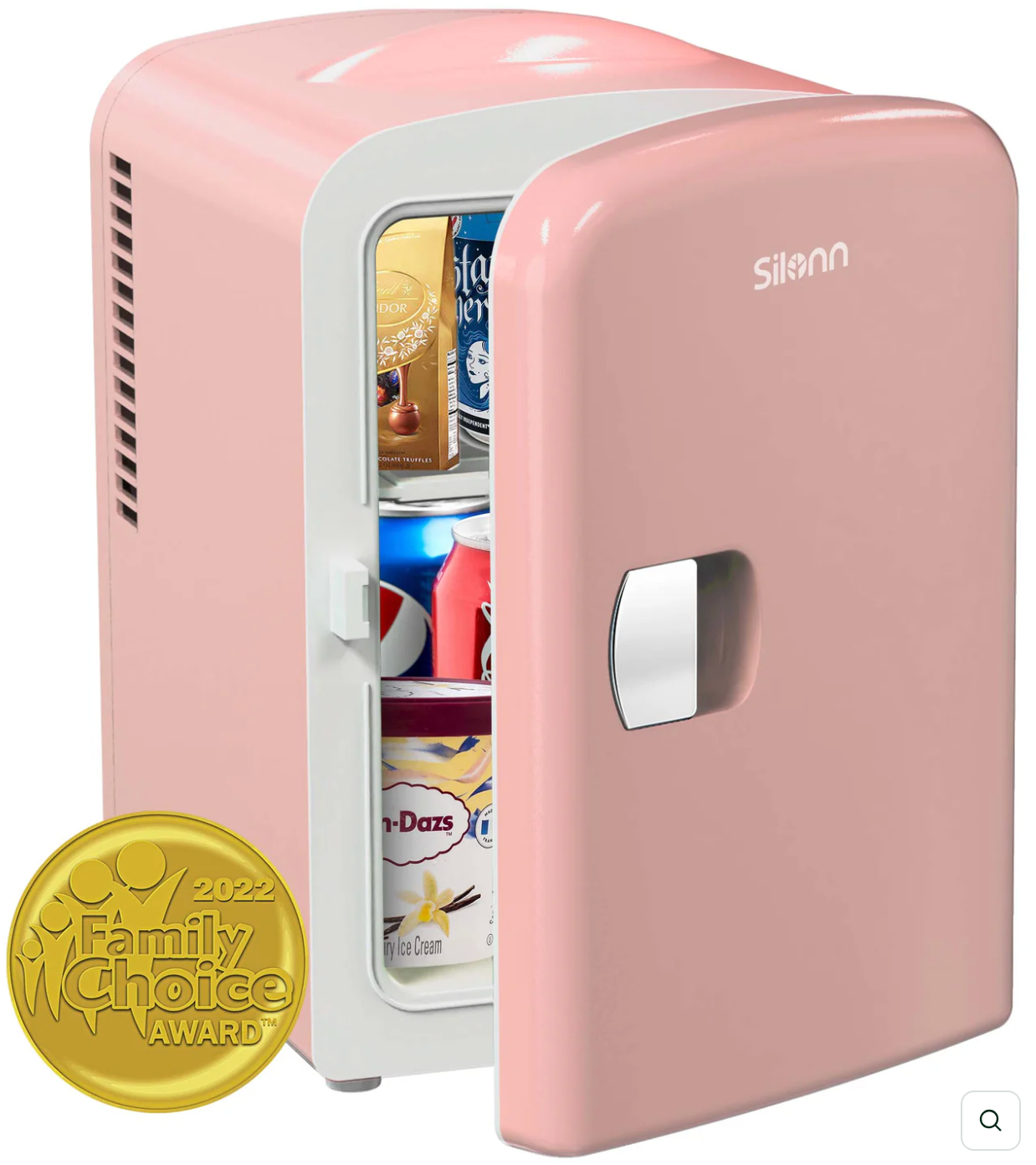 Silonn Mini Fridge - Pink