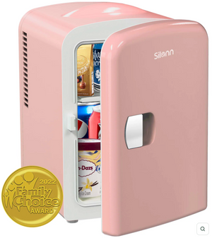 Silonn Mini Fridge - Pink