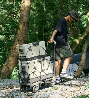 شبكة عربة مزودة بخطاف من ناتشر هايك – أسود اللون