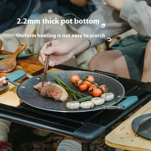 Naturehike Stainless Steel Baking Pan 34x34 - Black