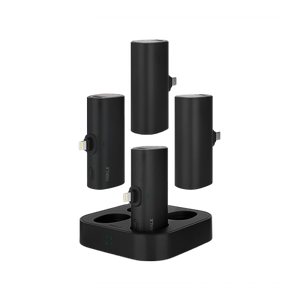 iWalk LinkPod Charging Station 4x4000mAh (2 Type C & 2 Lightning)-Black