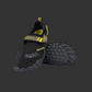 Naturehike Silicone Anti-Slip Wading Shoes XL(43-44) - Black-Yellow