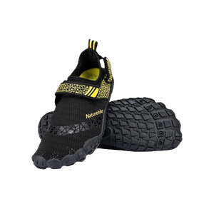 Naturehike silicone Anti-Slip wading shoes XL(43-44) - Black-Yellow