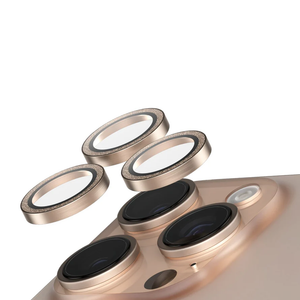 SAFE. by PanzerGlass Camera Lens Protector Glitter Gold iPhone '24 6.3 PRO" | 6.9 PRO"