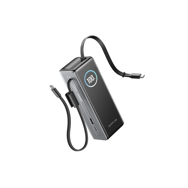 EcoFlow RAPID Power Bank 25,000mAh, 170W – Silver