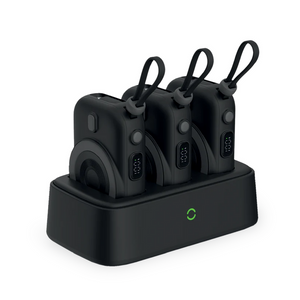 LZEL TrioEnergia Station Trio Wireless Power Bank Charging Dock 10000mAh – Black