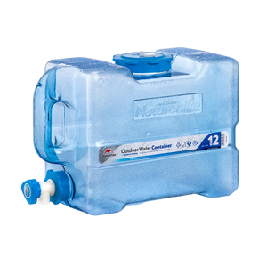 Naturehike PC 7 grade outdoor water container 12L - Blue Transparent