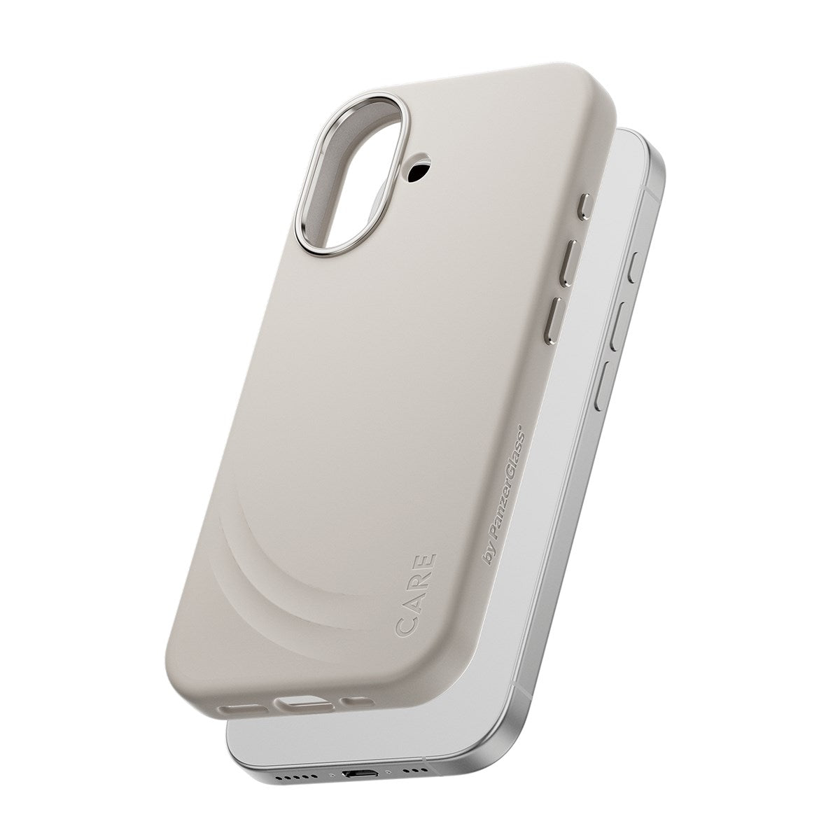 CARE by PanzerGlass  Feature FLOW Vanilla Case. MagSafe iPhone 17