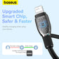 Baseus Pudding Series Fast Charging Cable With High-Speed Data Transmission USB-A to Lightning 12W 2.4A  2M - Black