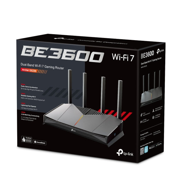 TP-Link BE3600 Dual-Band Wi-Fi 7 Gaming Router