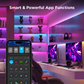مصابيح شريط ليد Govee RGBIC Wi-Fi + بلوتوث مع طلاء واقٍ (5 أمتار) - H612A