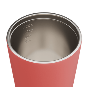 Fressko Camino 340ml / 12oz Cup - Stainless Steel - Coral