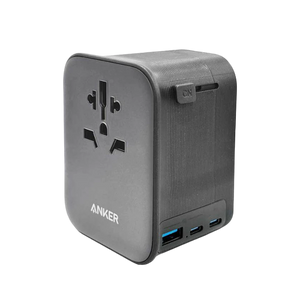 Anker Nano Travel Adapter (4-in-1, 65W) -Black