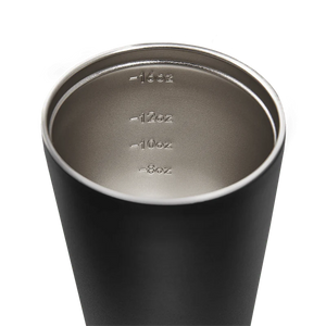 FRESSKO Grande 475ml / 16oz Cup, Stainless Steel - Coal