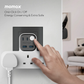Momax 1-Charge Work Flow وصلة كهرباء على شكل T بثلاثة مقابس USB (أبيض)