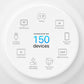 TP-Link AX3000 Whole Home Mesh WiFi 6 System with PoE (Pack of 3)