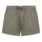 Chris Drawstring Bermuda Shorts Dim Green