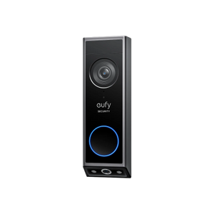 Eufy Video Doorbell E340 Kit With Chime 2K Dual Cameras -Black